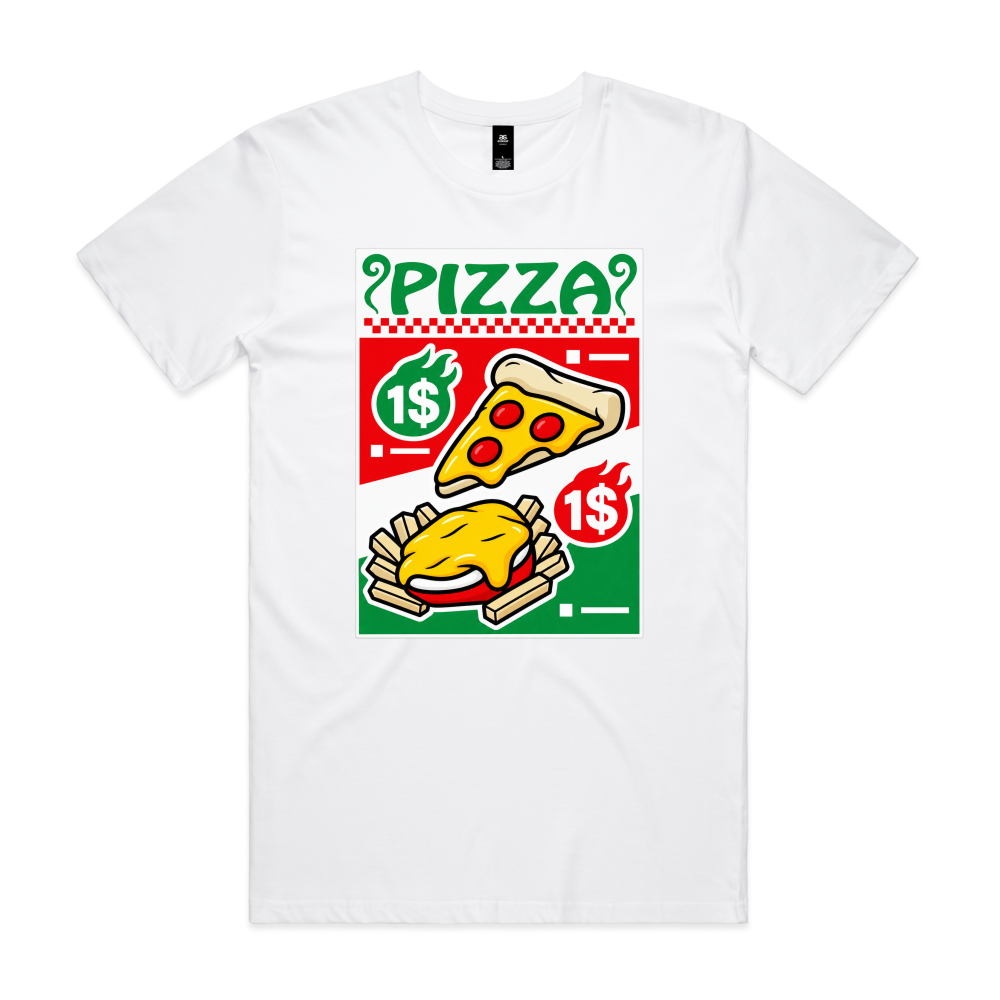 Pizza Menu T-Shirt