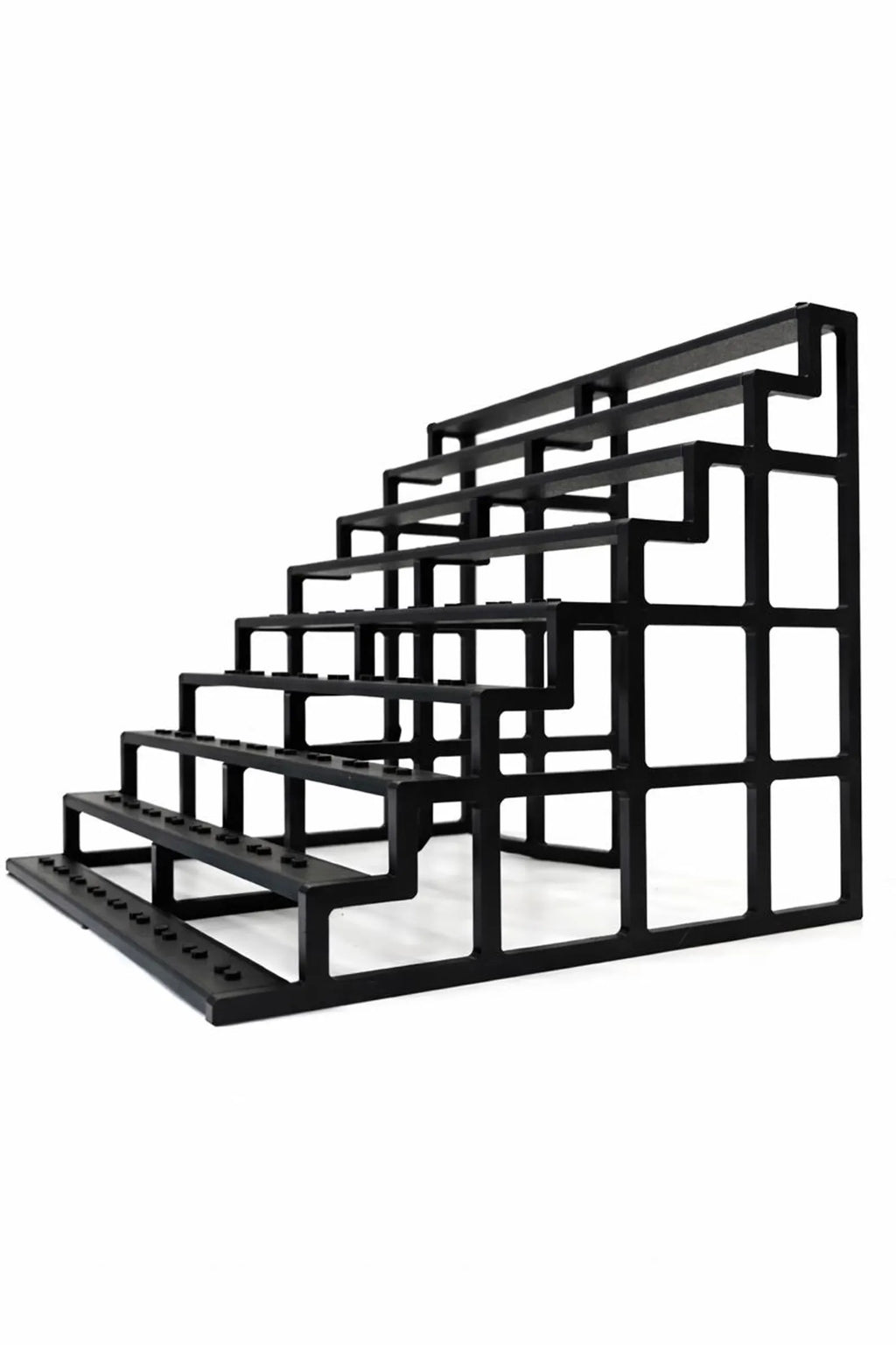 Shelf Worthy 9-Tier Staggered Minifig/Minifigure Display Stand