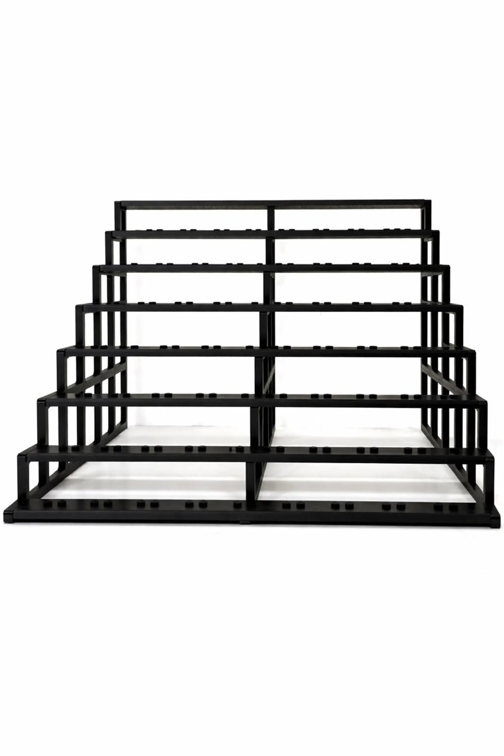 Shelf Worthy 9-Tier Staggered Minifig/Minifigure Display Stand