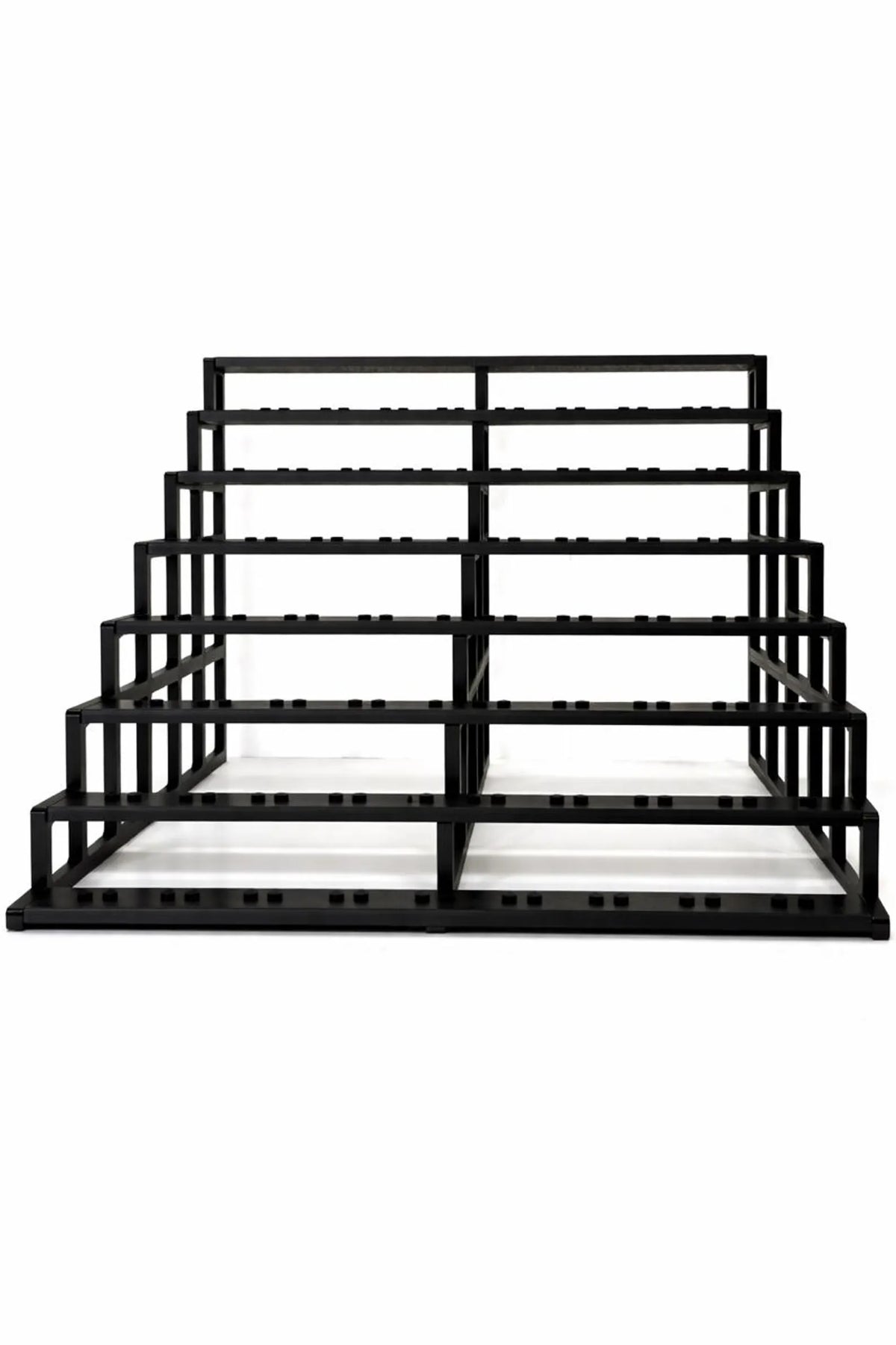 Shelf Worthy 9-Tier Staggered Minifig/Minifigure Display Stand